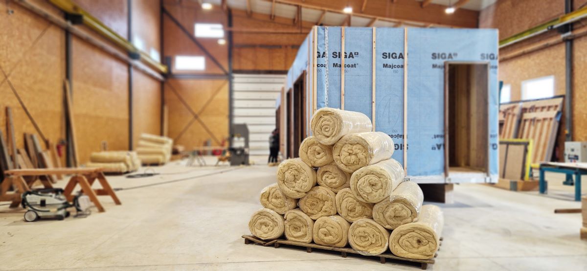 Rouleau de laine de mouton. © Filature Colbert